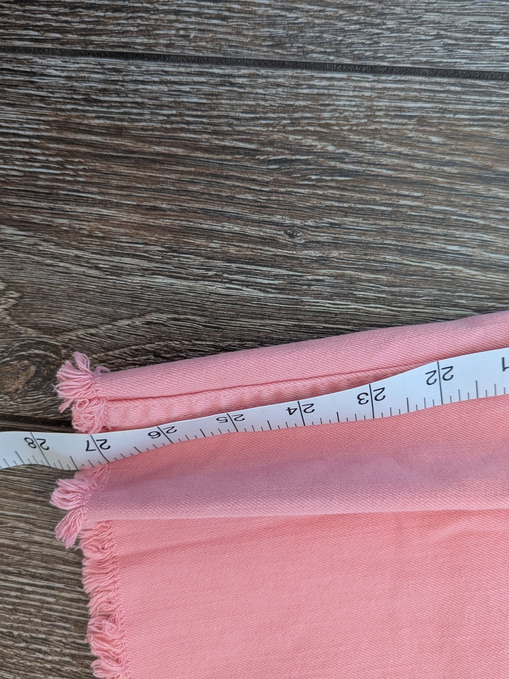 Billabong Coral Pink Wide-Leg High-Rise Jeans Size 28 - Picture 13 of 15